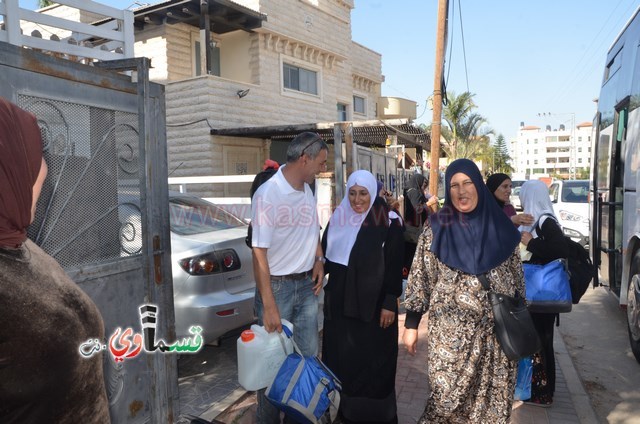       كفرقاسم : عودة ميمونة ومباركة لحافلتي الاداري الدكتور وائل عيسى والحاج ايوب طه  وهم بسلام وبصحة وعافية ..